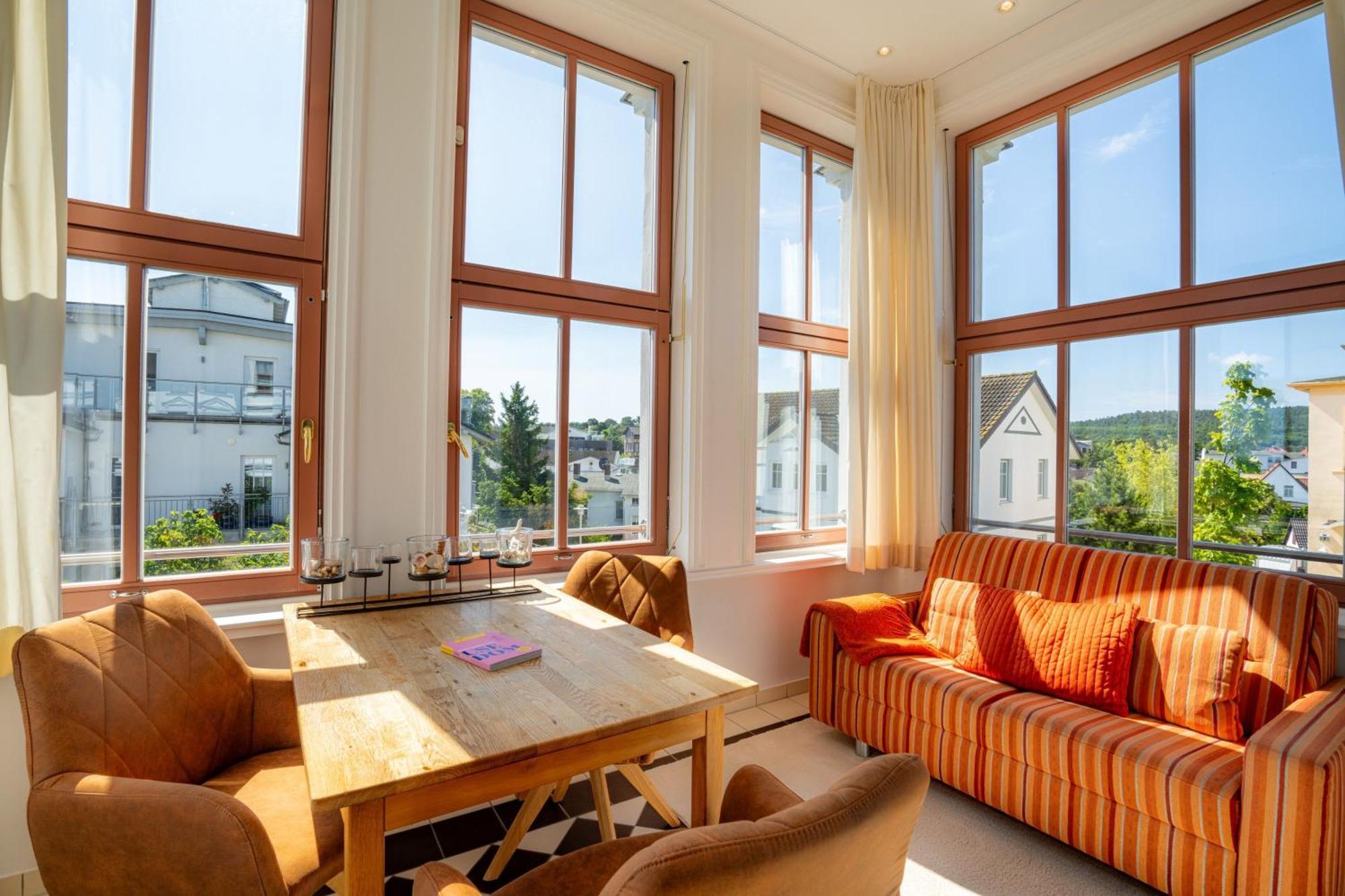 Apartment mit 1 Schlafzimmer und Dusche
